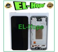DISPLAY TOUCH LCD ORIGINALE SERVICE SAMSUNG GALAXY A36 5G 2025 SM-A366 NERO