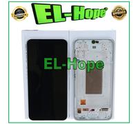 DISPLAY TOUCH LCD ORIGINALE SERVICE SAMSUNG GALAXY A36 5G SM-A366 BIANCO SILVER
