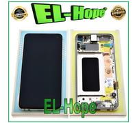 DISPLAY TOUCH + LCD ORIGINALE SERVICE SAMSUNG GALAXY S10E SM-G970F PRISM BIANCO