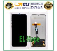 DISPLAY LCD PARI ORIGINALE IN SERVICE PACK HUAWEI ENJOY 9S TOUCH SCREEN VETRO