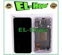 DISPLAY TOUCH OLED ORIGINALE SAMSUNG GALAXY A55 5G 2024 SM-A556 FRAME NERO NAVY