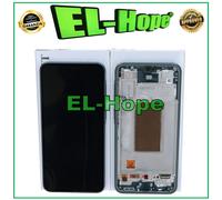 DISPLAY TOUCH ORIGINALE SERVICE SAMSUNG A37 SM-A376 FRAME GRAY VERDE GH82-39232B