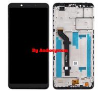 DISPLAY TOUCH SCREEN +FRAME COVER NOKIA 3.1 PLUS VETRO SCHERMO NERO TA-1104 1118