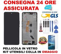 DISPLAY TOUCH SCREEN FRAME HONOR MAGIC 6 LITE ALI-NX3 X9B ALI-NX1 X50 SCHERMO