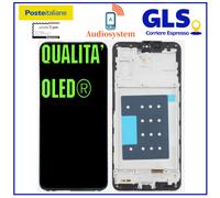DISPLAY TOUCH SCREEN+FRAME OLED per SAMSUNG GALAXY A17 4G 5G SM-A175 A176 VETRO