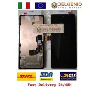 DISPLAY TOUCH SCREEN +FRAME ORIGINALE GOOGLE PIXEL 6A GX7AS GB62Z G1AZG VETRO