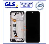 DISPLAY TOUCH SCREEN +FRAME ORIGINALE MOTOROLA per G14 XT2341 SCHERMO VETRO NERO