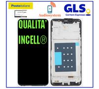Display Touch Screen+Frame per Samsung Galaxy A17 4G 5G SM-A175 A176 Vetro Nero