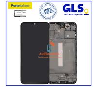 DISPLAY TOUCH SCREEN +FRAME per SAMSUNG GALAXY A25 5G SM-A256 INCELL VETRO NERO