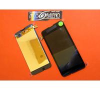 DISPLAY + TOUCH SCREEN ORIGINALE per NOKIA LUMIA 530 NERO VETRO SCHERMO LCD