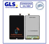 DISPLAY TOUCH SCREEN SAMSUNG GALAXY TAB E 9.6 SM-T560 T561 VETRO NERO SEPARATI