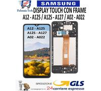 DISPLAY LCD TOUCH SCREEN FRAME NERO HUAWEI Y7 2019 PARI ALL ORIGINALE GLS