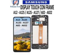 DISPLAY LCD TOUCH SCREEN FRAME NERO HUAWEI Y7 2019 PARI ALL ORIGINALE GLS