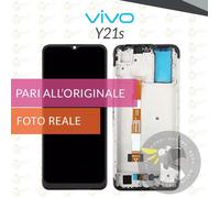 DISPLAY VIVO Y21S V2110 SCHERMO LCD + VETRO TOUCH SCREEN COMPLETO DI FRAME