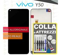 DISPLAY VIVO Y50 V1965A SCHERMO LCD + TOUCH SCREEN VETRO +COLLAeKIT