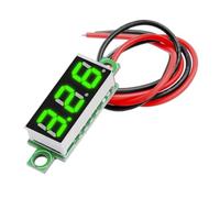Display Voltmetro A LED Digitale - Display Di Tensione Digitale | Scheda LED A 7 Segmenti Per Auto, Mobile | Uso Del Pannello Industriale E Audio | Accetto Accetto Di Tester Elettrico Per Il Monitorag