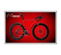 Display Wallboard, compatibile con biciclette da strada Le-go 11380 (luce A)