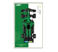 Display Wallboard per Lego 42240 Racing Cars Building Set, solo espositore (C (senza luci))