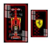 Display Wallboard per Lego Technic Ferrari SF-24, supporto da parete per kit auto 42207 (auto non inclusa), montaggio semplice, decorazione creativa per la casa