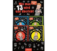 Display "Wie man 13 wird": Mit 4 x 5 Ex.
