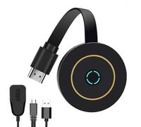 Display WiFi Dongle Adattatore HDMI Wireless 4K per Trasmissione di File Video, Ricevitore TV Compatibile con Android/Windows/iOS/Mac, Specchio a TV/Proiettore/Monitor