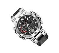 Display Wristwatch analogico digitale - Glow Stylish Clock with Date Function Durable Design | Trendy Time Accessory for Adults Office Gym Outdoor Adventure Gift Idea