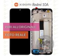 DISPLAY XIAOMI REDMI 10A 220233L2 G C I SCHERMO FRAME LCD VETRO TOUCH SCREEN