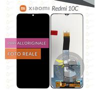 DISPLAY XIAOMI REDMI 10C 220333QAG 220333QNY SCHERMO LCD TOUCH SCREEN VETRO