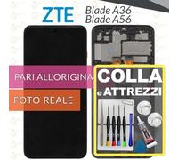 DISPLAY ZTE BLADE A36 BLADE A56 Z2472 Z2473 SCHERMO LCD FRAME VETRO +COLLAeKIT