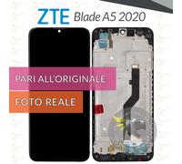 DISPLAY ZTE BLADE A5 2020 SCHERMO FRAME LCD TOUCH SCREEN VETRO PARI A ORIGINALE