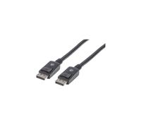 DisplayPort 1.2 DP-DP M/M 4K60Hz 2m cavo nero 307116