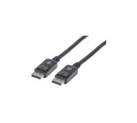 DisplayPort 1.2 DP-DP M/M 4K60Hz 2m cavo nero 307116