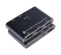 DisplayPort 1.4 Scatola di Commutazione 8K30hz Video Splitter 3 In 1 Out Switcher Per Schermi Multipli DisplayPort Switcher