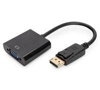 DIGITUS ADATTATORE CAVO DISPLAY PORT DP-VGA 15CM. (AK-340403-001-S)**PUOI PAGARE ANCHE ALLA CONSEGNA!!!**