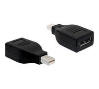 Displayport Adapter Displayport mini M Displayport FM Nero, Adattatore Nero, Displayport mini M, Displayport FM, Nero