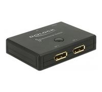 DisplayPort Commutatori video, Interruttore di DisplayPort Nero, DisplayPort, Nero, Plastica, 3840 x 2160 Pixel, 5 V, 820 mm