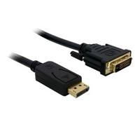 Delock Displayport > DVI 24+1 St/St 2m 2 m Displayport DVI-D 82591
