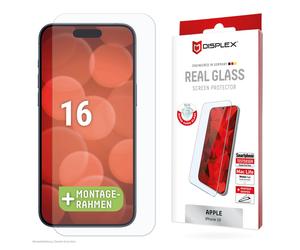 Displex Tempered Glass 2D / Clear (10H) Screen Protector for Apple iPhone 16 Pho