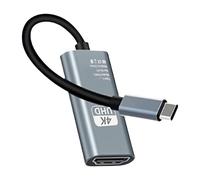 Displeyport To HDTV Cable - 4K30Hz Type-C Adapter, Phone And Computer Video Audio Connector | Laptop Monitor, Home Cinema, Business Presentation, Classroom Teaching, Travel Setup, Streaming Media