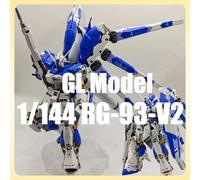 Disponibile Gl Modello RG-93-V2 Hi-ν Mech Kit modello di assemblaggio Hi Nu HG 1/144 Action Figures Decorazione del desktop Bambola Gk Boy Puzzle Toy
