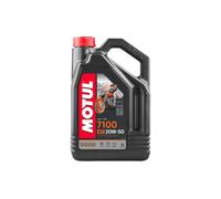 Disponibile Motul 7100 20W-50 4T Olio Motore 100% Sintetico 4 Litri - 104104
