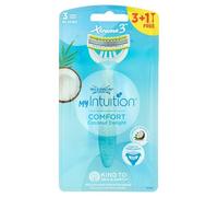 Disposable razor for women My Intuition Comfort Coconut Delight 3 + 1 pz
