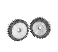 Dispositivi a pinione di ottone, Pignone motore Ingranaggio cilindrico Acciaio 10-34 Denti Modulo 1,5 Foro 4,17mm Confezione da 2(1.5 Module 21 Teeth)