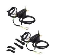 Dispositivi Accensione 2 Pezzi Bobine Accensione + 4 Pezzi Per Set Di Cappucci Per Candele 12V Per CB 650 750 900 21121-1174 21121-1001