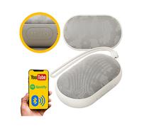 realme RMA2007 - Altoparlante tascabile con radiatore, 3 W, Bluetooth, colore: grigio deserto, canale stereo, grigio deserto