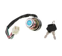 Dispositivi Di Accensione Interruttore Di Accensione A 6 Fili 2 Chiavi Universale Per Auto, Moto, Scooter, Go Kart Accensione Motore