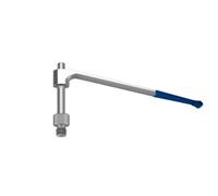 Dispositivi di fissaggio CMM, Morsetto di tensione Morsetto di tensione, Morsetto flessibile Piastra di pressione elastica Asta di supporto CMM Piastra di serraggio(F, M8)