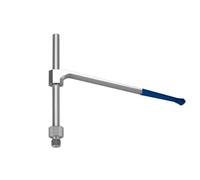 Dispositivi di fissaggio CMM, Morsetto di tensione Morsetto di tensione, Morsetto flessibile Piastra di pressione elastica Asta di supporto CMM Piastra di serraggio(C, M6)