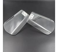 Dispositivi di protezione Moto Paramani Deflettori Del Ala Mano Deflettore Del Guardie Per Le Mani Per Goldwing 1800 GL1800 2001-2024 Parti(Transparent DCT)