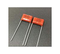 Dispositivi elettronici 100pcs CBB 104 250V 104J CBB21 0.1uF 100nF P10 Condensatore a film in polipropilene metallizzato